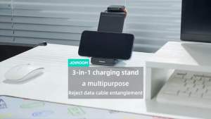 Wireless charger.Joyroom JR-WQN01 แทนชาร์จ 3in1ของแท้ พร้อมส่งจากไทย ⚡️ส่งสินค้า ทุกวัน