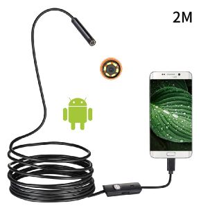 5.5mm USB Phone Borescope Industrial Pipeline Auto Repair Inspection Corded Waterproof Borescope