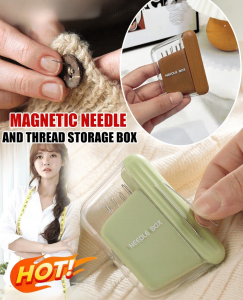 6 large Organizer bag Organizer Easy to carry on the go Magnetic Beautiful and durable Removable inner cover Home Sewing Organizer Light Luxury Cream Needle and Thread Case