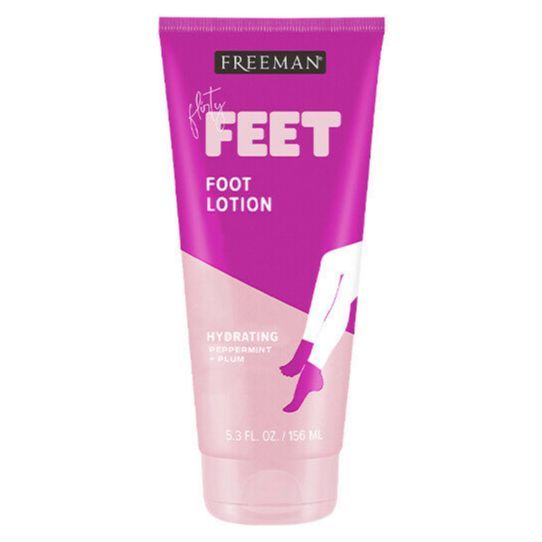 Freeman Beauty, Flirty Feet, Foot Lotion, Hydrating with Peppermint
