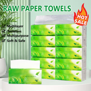 Organic Green Tea Facial Tissue Paper Car Toilet Paper Femme Tissue Paper Towel High Quality 4 Ply