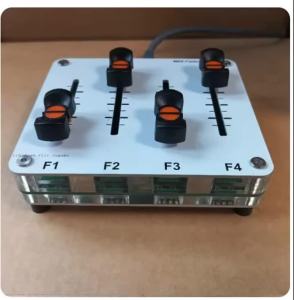 4-channel MIDI Push Rod 42mm Fader Custom CC Information USB Interface Music Host Software Controller