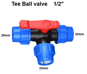 1/2"-2" (20-63mm)PE pipe couplingHigh-Quality PE Compression Fitting Elbow Coupling