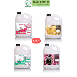 Nước Giặt Xả Hữu Cơ Thơm Lâu MAS.CLEAN An Toàn Cho Da Nhạy Cảm Nước Giặt Cho Máy Cửa Trước Và Cửa Trên - Can 5 Lít