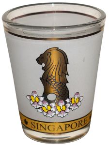 Singapore Souvenir - Shot Glass