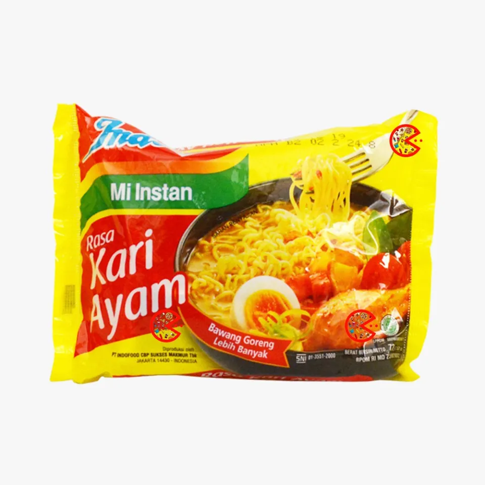Indomie Rasa Kari Ayam 1 Dus Isi 40 Bungkus Indomie Halal Indomie