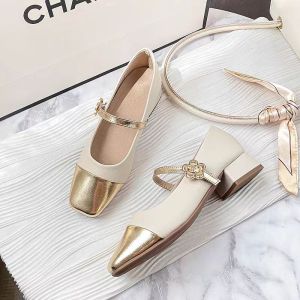 READY STOCK✨Womens Summer High Heels Fashion Workplace Shoes - Breathable Leather Pumps for Filipinas