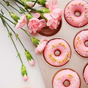 Chefmade 6 / 12 Cup Non-stick Donut Pan