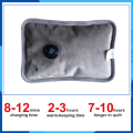 Hot Compress Massage Pillow Rechargeable Hot Water Electric Warm Bag Heat Pack Electrothermal Bag. 