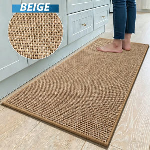 Non-Slip Kitchen Mat Set Washable Stain Resistant Farmhouse Floor Rug for Kitchen Sink Hallway