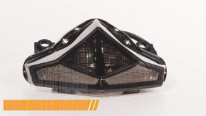 E24 LED Integrated Taillights Brake Turn Signal Indicator Light For Kawasaki ER-6N ER650 ER-6F EX650 Ninja 650 400 2012-2017