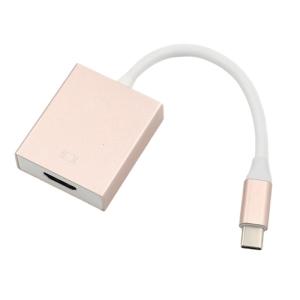 USB C To Hdmis 4K Adapter Aluminum Design For Smartphone Tablets Laptop TV Monitors Connectivity Plugs and Play