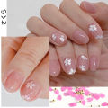 1 Kotak Bunga Sakura Bahan Resin Anti Air Untuk Dekorasi Nail Art DIY. 