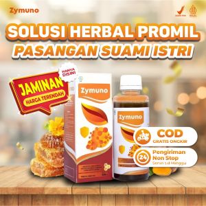 ZYMUNO - Vitamin Herball Tingkatkan Daya Tahan Tubuh / Imun Terjaga / Jaga Kesehatan / Cegah Kanker Flu Demam Batuk / Bantu Masalah Pencernaan / Mempercepat Penyembuhan Penyakit