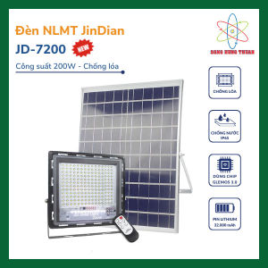 Đèn Đường Năng Lượng Mặt Trời JINDIAN 200W JD-7200