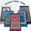 Sejadah Turki Turkey Prayer Mat sulam 120 cm x 70 cm x 6mm XL sejadah gubahan hantaran sejadah travel mudah bawa. 