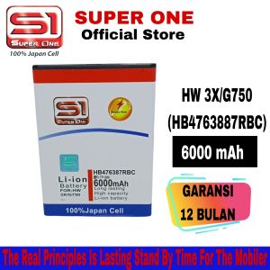SuperOne - HB4763887RBC Huawei 3X/G750 Batre Batrai Baterai Battery