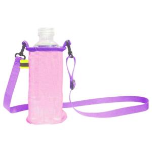 Kids Friendly Water Bottle Holder Ergonomic Adjustable Strap Outdoor Nylon Cup Drinkware Sleeve For Daily Use