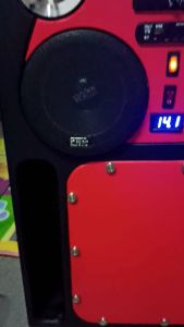 10 นิ้ว ตู้เครื่องเสียงรถยนต์ฟังในบ้าน ดอก ให้ร่วมกับการค้า