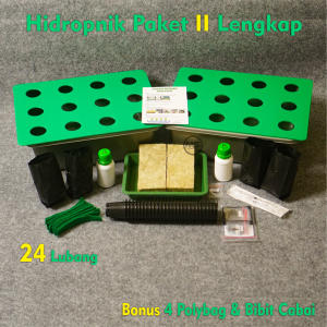 HIDROPONIK PAKET LENGKAP 27 LUBANG TERMASUK BIBIT SIAP TANAM COCOK UNTUK PEMULA LEBIH HEMAT