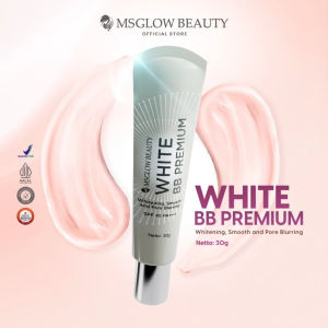 MS Glow White BB Cream Premum Original BPOM - 30 gr - daily cream menutupi noda hitam