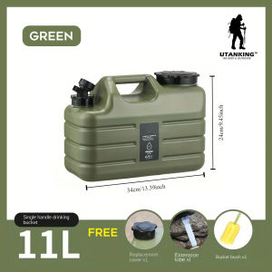 UtanKing™ Bekas Air Water Container Camping Bottle Water Bucket Car Tank Storage Carrier Emergency