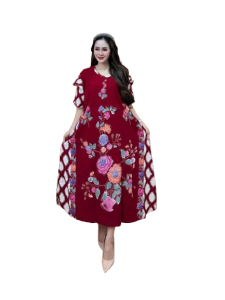 Daster Batik Cap Kekinian – Model Terbaru Nyaman Dipakai Sehari-hari