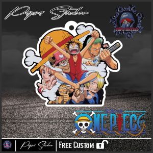 Gantungan Kunci Akrilik one piece luffy gear 5 code 01