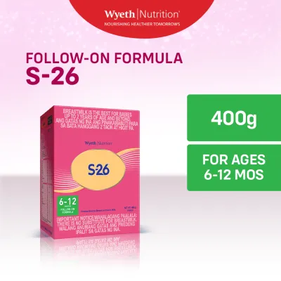 S-26 Two Follow-On Formula Milk Powder for 6-12 Months Old 400g