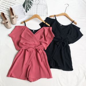[SGLocalStock] Isabel Offsie Wrap Kimono Butterfly Romper