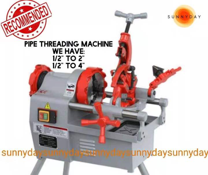 Fujima Japan Electric Threading Machine 1/2'' to 2'' Heavyduty | Lazada PH