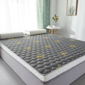 Foldable Latex and Aerobic Cotton Filling Mattress Pad Bed Topper Single Queen King