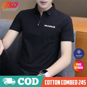 KAOS KERAH RESLETING TRUK HINO KATUN COMBED