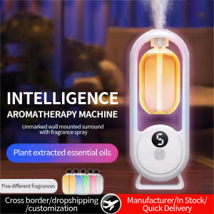 B.LIVEM ⚡ส่งจากSamutSakhon⚡อัตโนมัติ น้ำหอม Atomiser USB ชาร์จอากาศสดชื่น เครื่องพ่นน้ำหอมอัตโนมัติ พร้อมจอแสดงผล 5 รูปแบบน้ำหอมสำหรับตัวเลือกเปิดฤดูกาลเรียน ของขวัญสำหรับนักเรียน