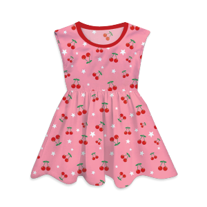 Daster Anak Little Pony Minnie Mouse Perempuan Umur 1- 9 Tahun Gambar Full Printing [Cecil]