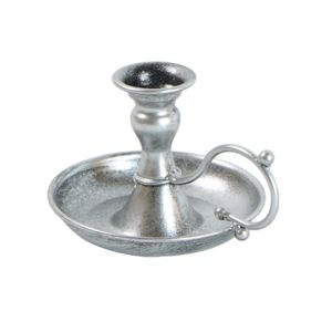 WEIYA With Handle Round Single-head Candlestick Anti Slip Iron Art Handheld Candle Holder Creative Simple Nordic Candle Stand Holiday Gift