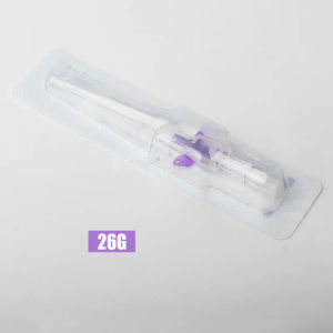IV Cannula Intravenous Injection Catheter with Wings 22G 24G 26G Veterinary Small Winged IV Cannula