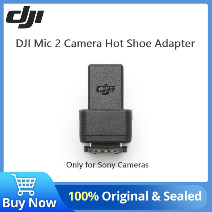 DJI Mic Camera Adapter For The DJI Mic Receiver Is Connected
