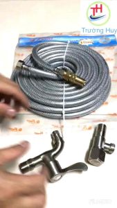 Bộ dây tưới cây hoa màu tiện dụng dễ lắp đặt dài 30 m - Bảo hành 6 tháng