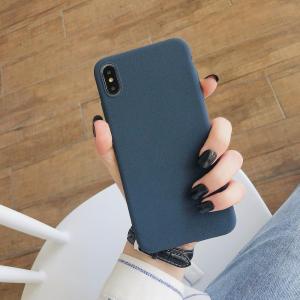 Luxury Slim Case For Xiaomi Redmi Note 9S 9A 9C 5 7 8 8T 6A Soft Sandstone Matte Back Cover For Mi 9 9T Note 10 CC9 A2 A3 Lite