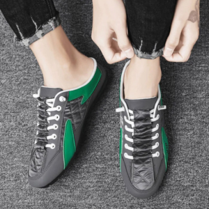 Versatile casual shoes lazy slip-on shoes一脚蹬半拖板鞋豆豆鞋