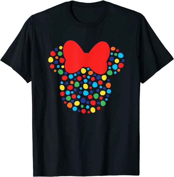 minnie mouse polka dot shirt womens