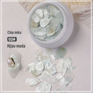 1 Kotak Glitter Sequin Flakes/Payet/Kulit Kerang Aksesoris Sequin Glitter Untuk Dekorasi Kuku