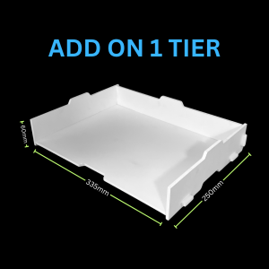 Multiple layers paper tray A4 paper tray organizer office paper rack A4 size tray RAK KERTAS