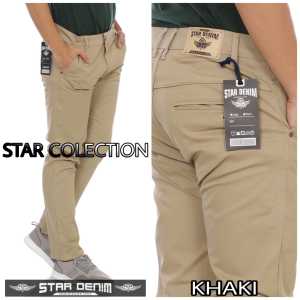 STAR DENIM Celana Chino Panjang Pria Jumbo Big size