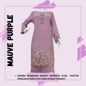 Exclusive Kurung Moden.Kurung Moden Sulam Exclusive.Baju Kurung Moden Fursan PlusSize.Koleksi Raya.Ekslusif Kurung Moden