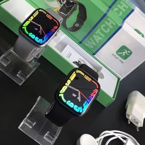 DT7 MAX Smart Watch Series 7 Men Women Bluetooth-Call Voice Assistant NFC Custom Dial Smartwatch