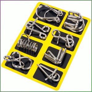 ของเล่นอัจฉริยะ คําอธิบายภาพ ชุดโซลูชัน puzzle การชุบด้วยไฟฟ้าสองชั้น ถอดประกอบและประกอบ ความเข้มข้น