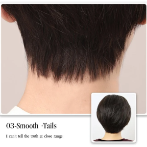 Mom Short Hair Wig for All Seasons  Modern Urban Women and Moms  Natural Voluminous Look  Beauty Solution for 5 Major Challenges