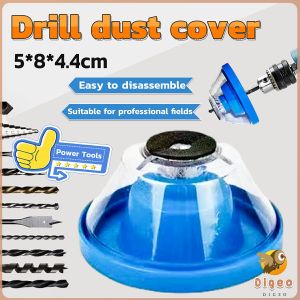 Digeo Electric Drill Dust Cover Ash Bowl Impact Hammer Must Have Drill Dust Collector Dustproof Device Blue